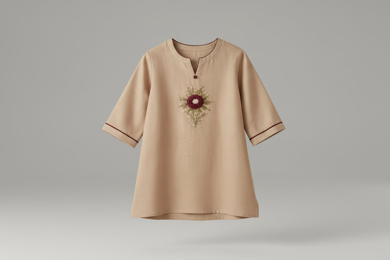 The Royal Amethyst Floral Shirts